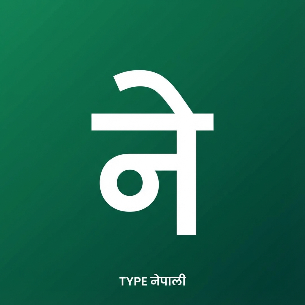 NEPAL TYPE Learn Mode Interface
